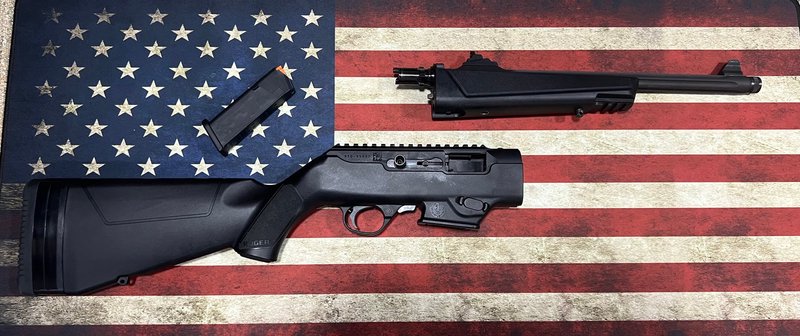 Ruger PC Carbine 9mm 16" Barrel Threaded Barrel 15-Round