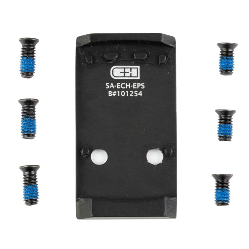C&H Precision V4 Optic Plate for Echelon to Holosun EPS/EPS Carry, Black
