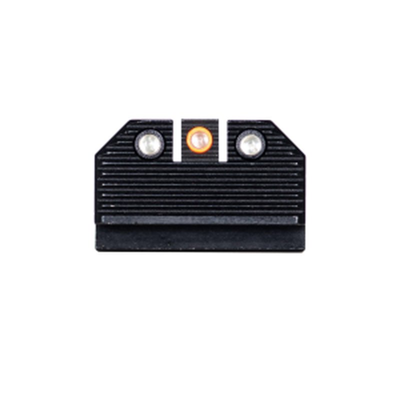 Night Fision Optics Ready Stealth Night Sights Set Orange Front/Black Rear Glock 43x MOS