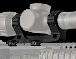 Reptilia AUS 30mm Scope Mount 1.54 in Height Flat Dark Earth Picatinny