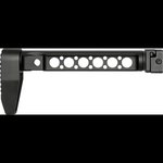 Midwest Industries MISTAPSFLWS Side-Folding Buttstock 4140 Steel with Aluminum Butt Plate
