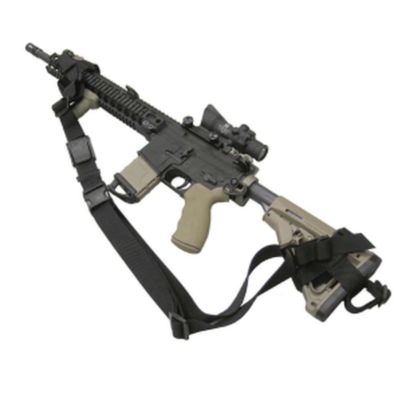 Tac Shield PRS Sling Tac Grip Padded with Stud QD Swivels Black