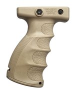 FAB Defense AG-44S Ergonomic Vertical Foregrip Picatinny QR, FDE