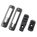 Magpul MAG402-BLK MOE Illumination Kit 4-Piece Polymer Rail Mount Kit