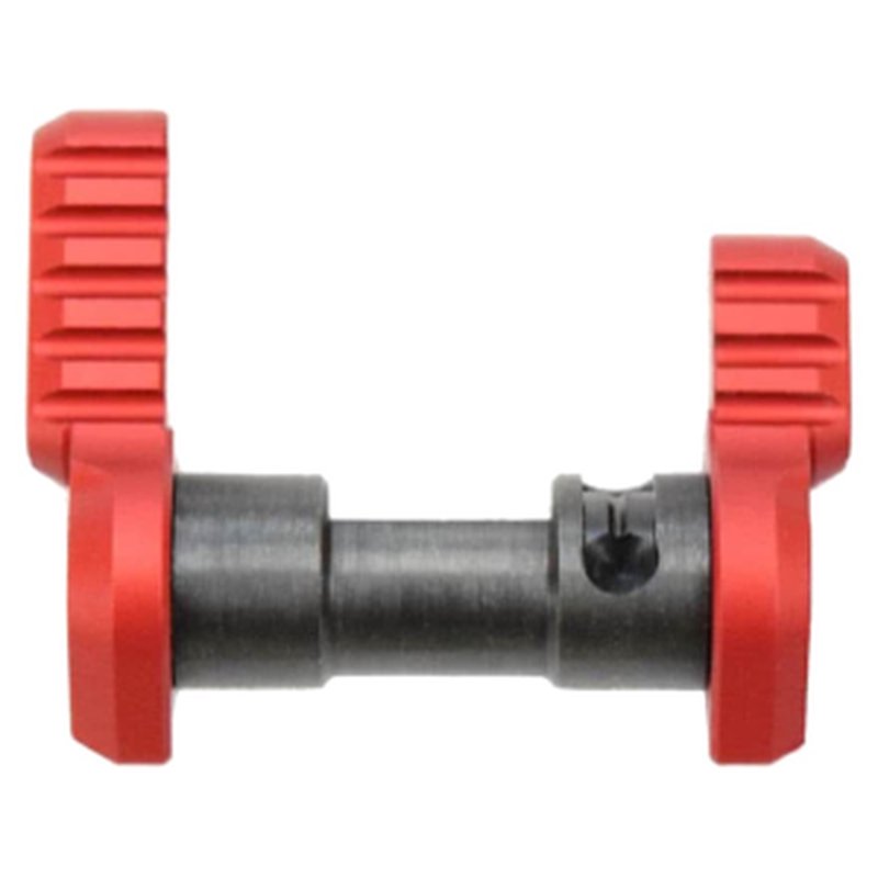 Armaspec FT90 Full Throw Ambidextrous Safety Selector AR-15 Steel Red