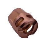 True Precision TPYMICROC Micro Compensator Y-Type Copper 416R Stainless Steel 1/2x28 Threads 9mm