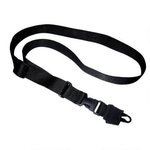 Tac Shield Single Point CQB Sling Adjustable Webbing Black
