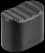 Battle Arms BADEMRB Enhanced Magazine Release Button V-Groove Serrated Black Anodized