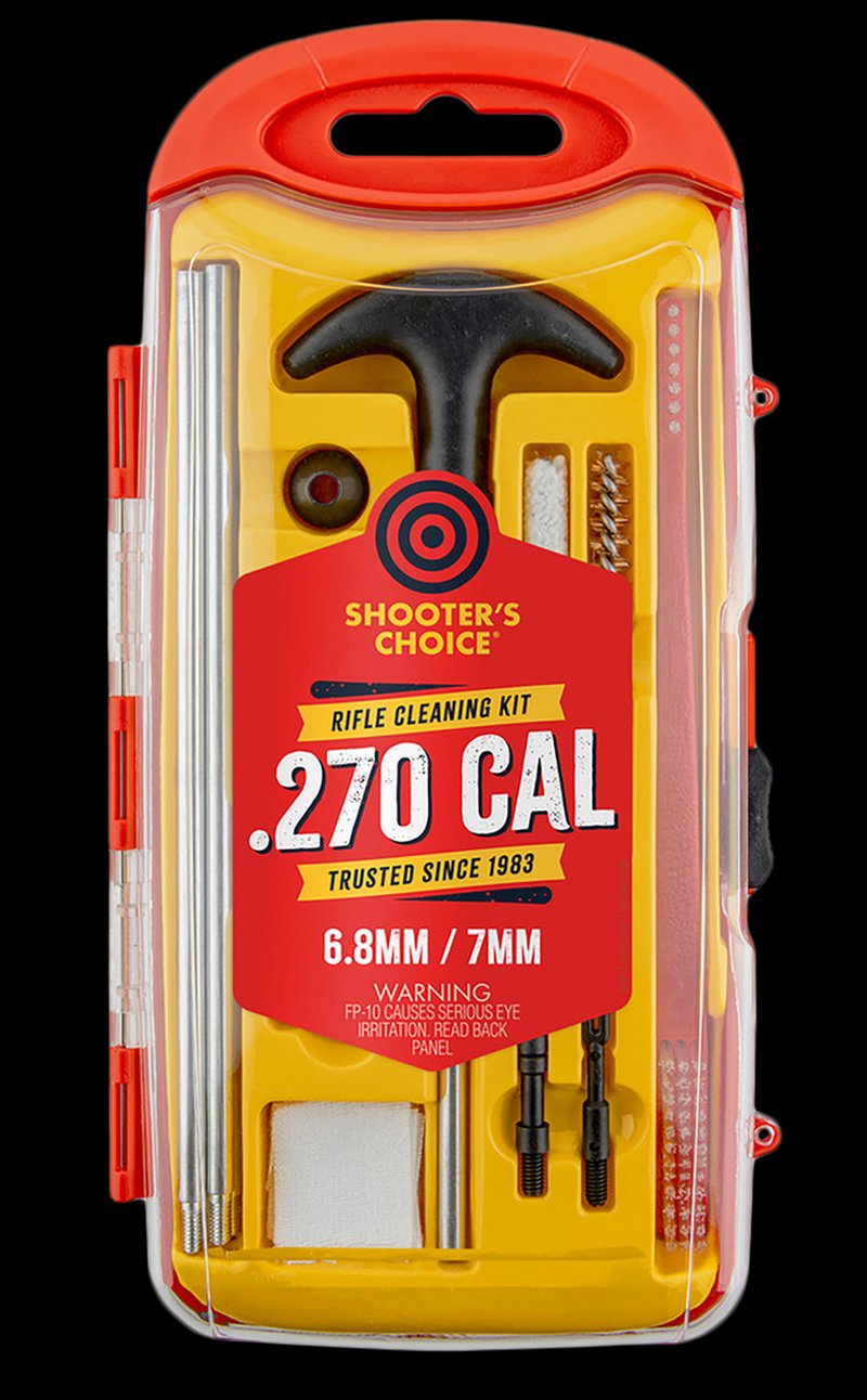 Shooters Choice SHFSRK270 .270 Rifle Cleaning Kit Aluminum Rod FP-10 CLP