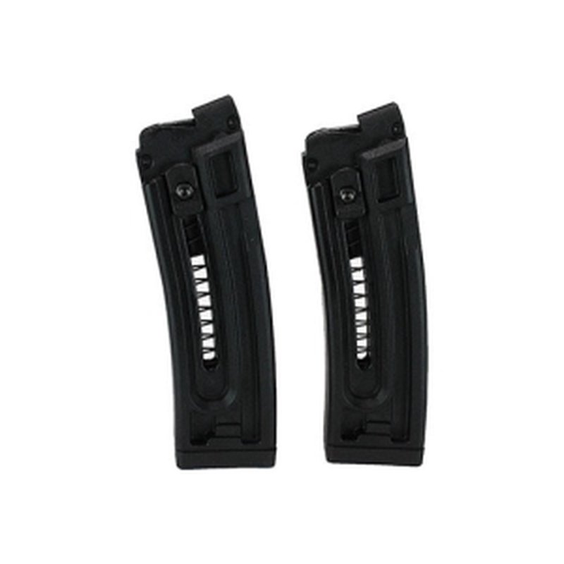 OEM GSG-16 10 Round 22 Long Rifle Magazine - 2 Pack - Black