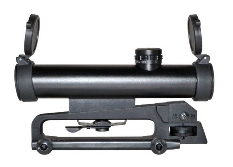 Sniper Grunt 4X20mm Compact Scope W/E w/ Mil Dot Rifle Scopes LT4X20, Color: Black, Tube Diameter: 1 in