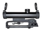 Sniper Grunt 4X20mm Compact Scope W/E w/ Mil Dot Rifle Scopes LT4X20, Color: Black, Tube Diameter: 1 in