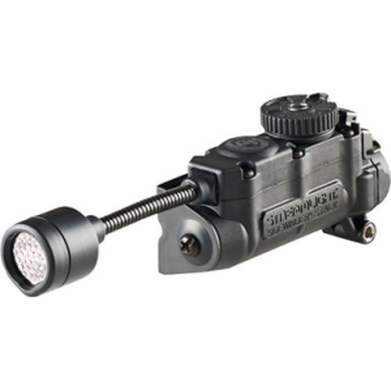 Streamlight Sidewinder Stalk Helmet Clip Light Black