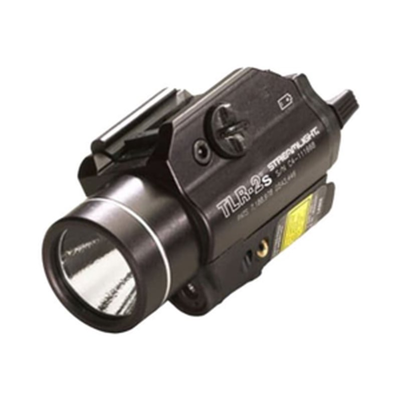 Streamlight 69230 TLR-2s LED Strobing Weapon Light w/Red Laser Alum Black