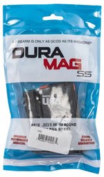 Duramag SS Magazine AR-15 .223 Rem 10 Rounds 410 Stainless Steel T-360