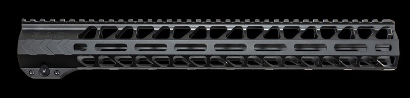 Battle Arms Development BADWH15MLOK Workhorse 15" M-LOK Free-Float Handguard 6061-T6 Black Anodized