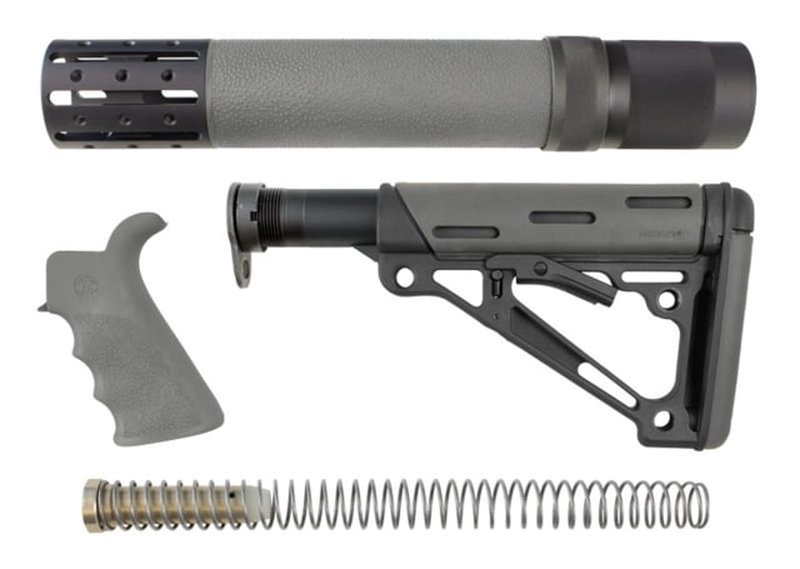 Hogue AR-15/M16 Kit Grip Forend Collapsible Buttstock