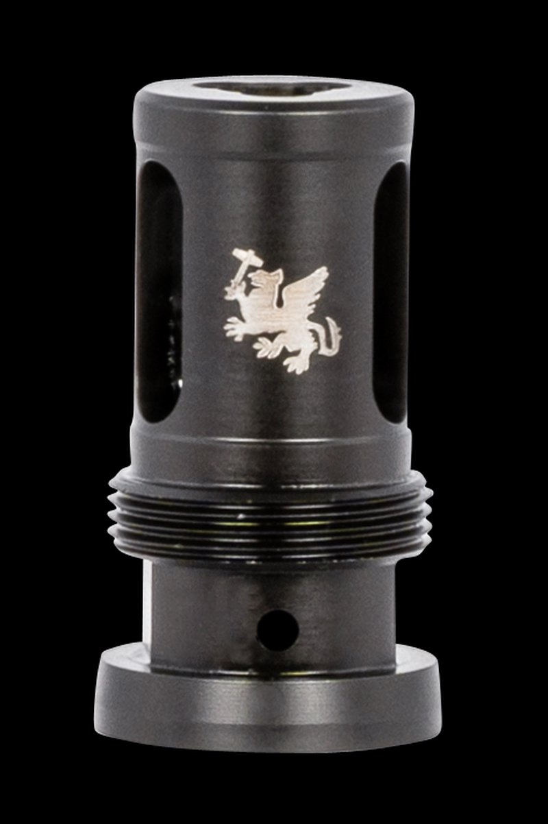Griffin Armament Taper Mount Hammer Comp 17-4 Stainless Steel, 5/8-24, .30, QPQ Black