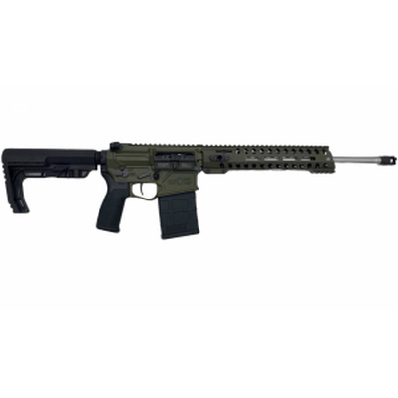 Patriot Ordnance Factory Rogue Rifle 308 Winchester 16in 30rd OD Green