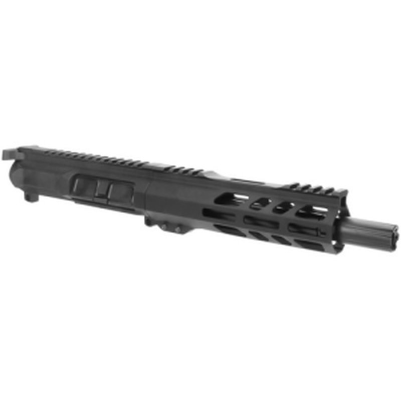 TacFire BU9MM7 AR-15 Pistol Upper Assembly 9mm Luger 7\" Black Nitride Barrel with M-LOK handguard; Black anodized 7075-T6 receiver; Includes Bolt Carrier Group.