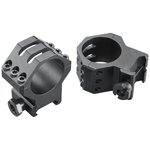Weaver 6-Hole Aluminum Scope Rings 30mm Low Matte
