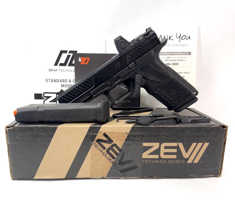 Zev Technologies Oz9 Combat 9mm Pistol 4.49 inch Barrel Striker Fired
