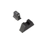 Trijicon Bright & Tough Night Sight Suppressor Set For Glock - White/Green Front and Black/Green Rear