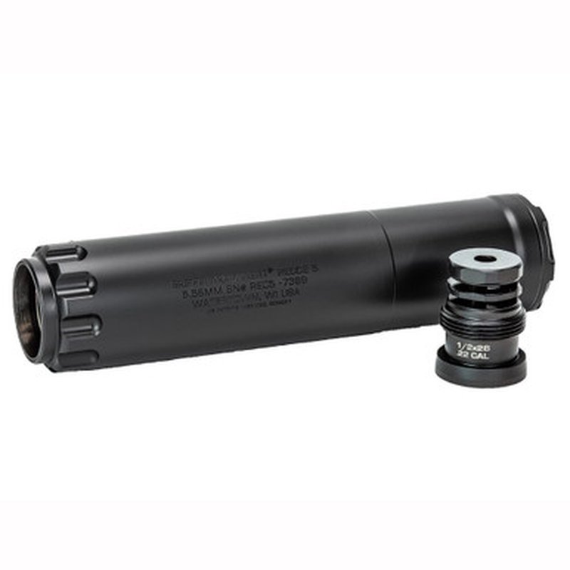 Griffin Armament Recce 5 Fixed Mount Suppressor 5.56 NATO Black