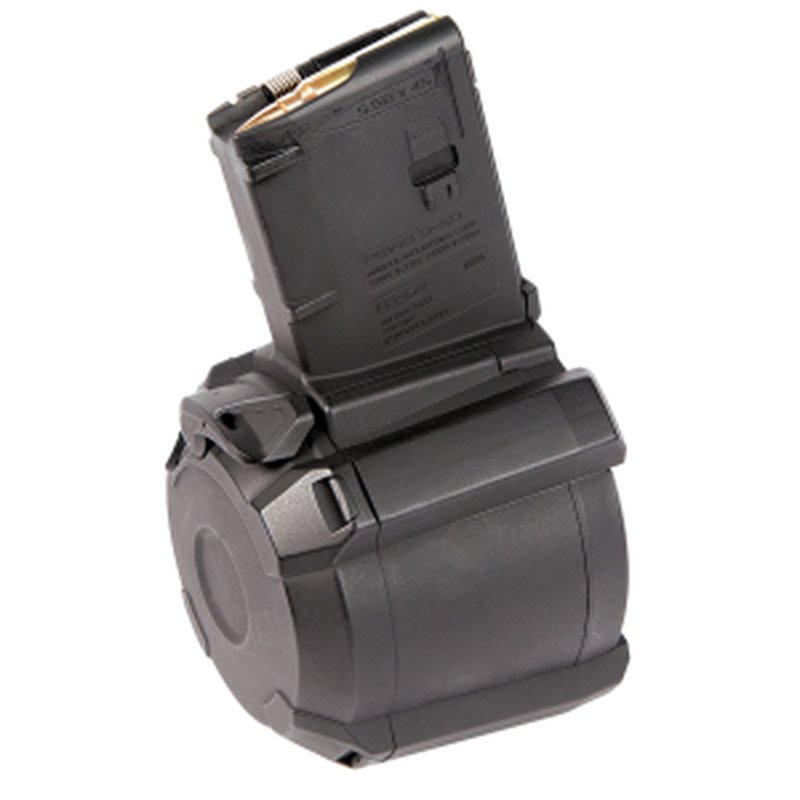 Magpul PMAG D-60 Magazine 60-Round 5.56x45 NATO AR-15 Black