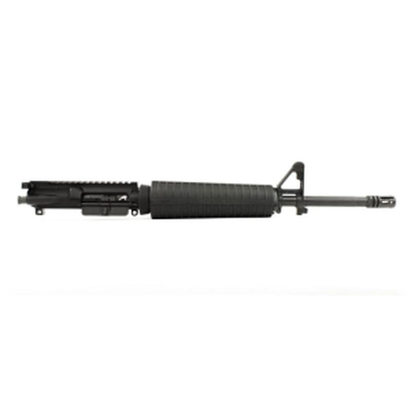 Aero Precision AR15 Complete Upper, 16" 5.56 CMV Mid-Length Barrel with Pinned FSB, M4 Handguard (Includes BCG & Charging Handle) - Anodized Black