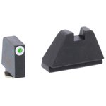Ameriglo GL-482 5XL Tall Optic Compatible Suppressor Sight Set for Glock (Black)