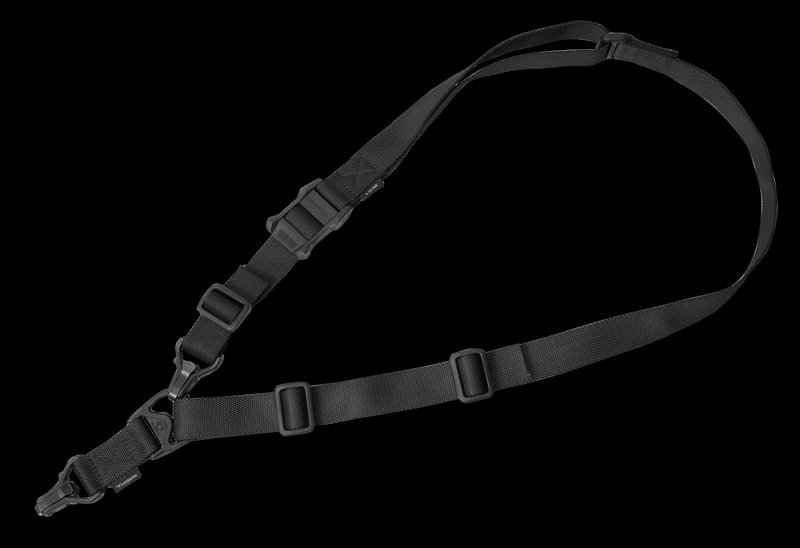 Magpul MS3 Gen2 Sling One-Point or Two-Point 1.25 in Black Nylon MAG514BLK