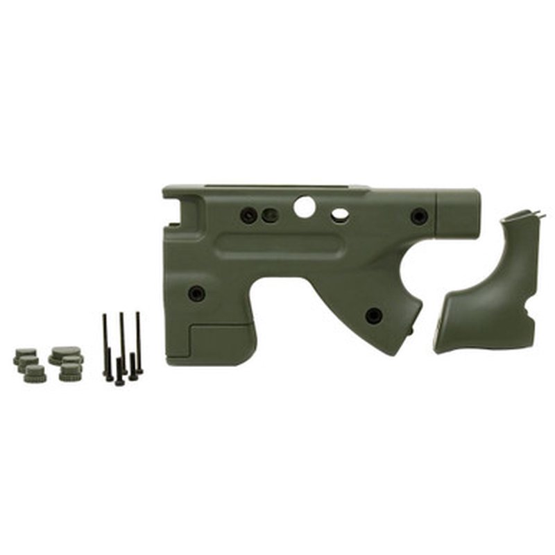Accuracy International AI Fixed Thumbhole Grip Upgrade Kit 26722GR Green
