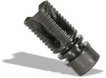 Lead & Steel SAW Style Flash Suppressor .30Cal 1/2x28 Parkerized Black