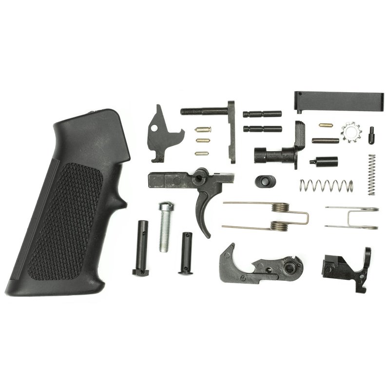 Doublestar Corp AR-15 Lower Parts Kit Mil-Spec 8620 Steel Trigger Group Black AR270