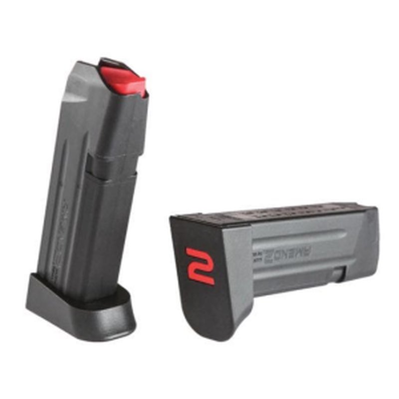 AMEND2 A2 15 ROUND 9MM GLOCK 19 DETACHABLE MAGAZINE | BLACK - A2GLOCK19BLK