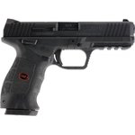Sar USA SAR9 Semi-Auto Pistol 4.4" Barrel 9mm 17+1 Black Interchangeable Backstrap Grip Black - SAR9BL