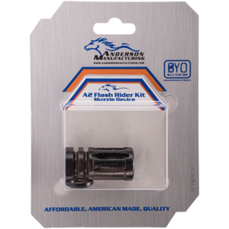 ANDERSON A2 Flash Hider, 1/2x28 threads, 5.56x45mm NATO/.223 Remington