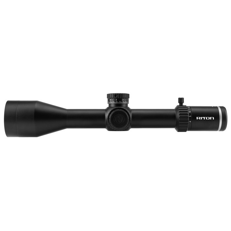 Riton 5 Conquer 4-28x56 MRAD FFP scope 34mm tube zero stop turrets