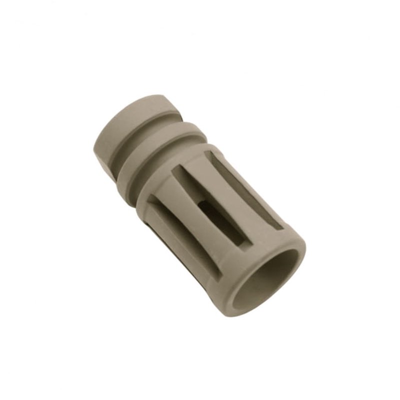 Tiger Rock AR-15/.223/5.56 A2 Muzzle Brake for 1/2x28 TPI 5 Ports Cerakote FDE Small