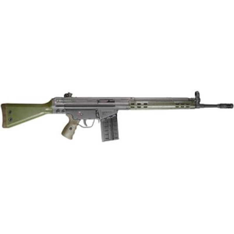 PTR Industries GI PTR 100 308 Win Rifle with 18 Inch Barrel and OD Green Stock