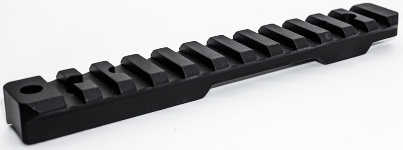 Talley Browning T-Bolt Picatinny Rail 0 MOA Black Anodized 7000-Series Aluminum