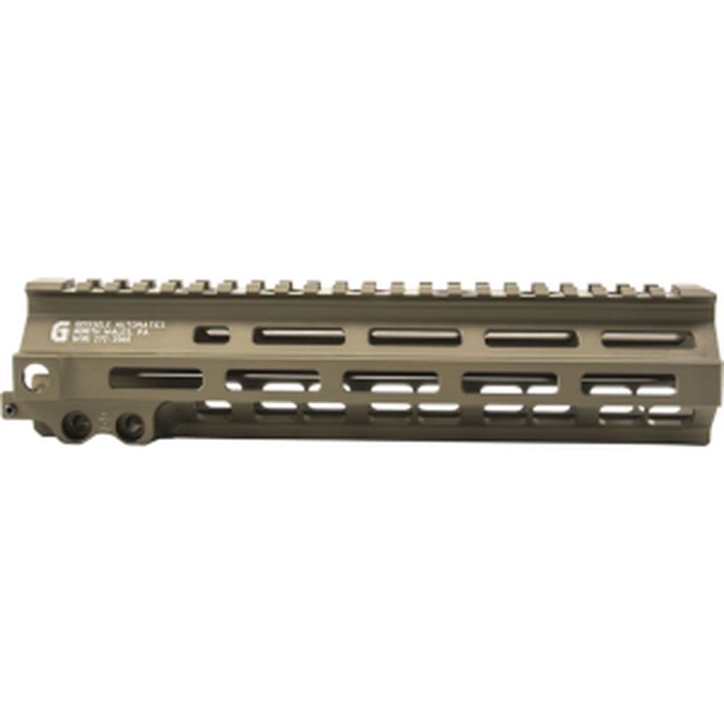 Geissele Automatics 05284S Super Modular Rail MK8 9.30\" M-LOK, Desert Dirt Aluminum for AR Platform, Barrel Nut Included