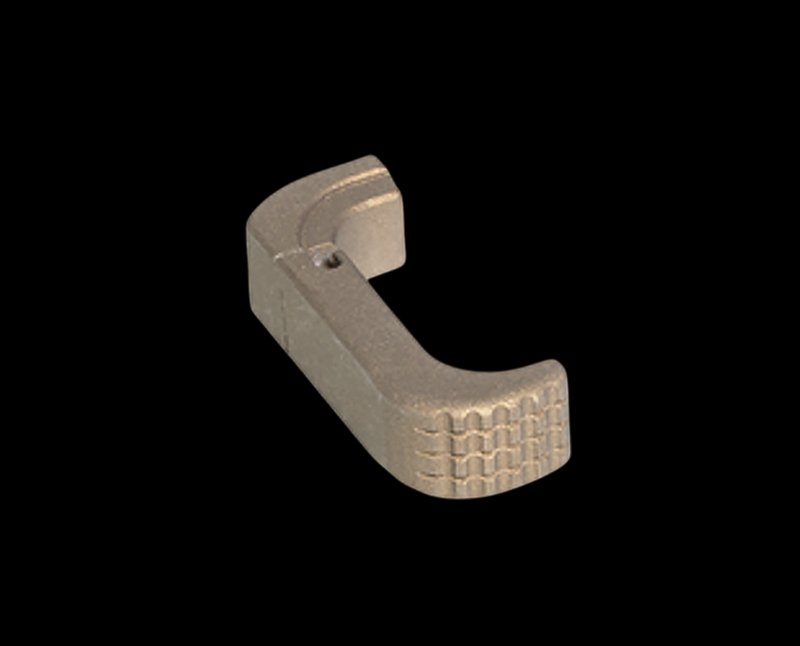 Timber Creek Glock 43X/48 Extended Magazine Release Burnt Bronze Anodized