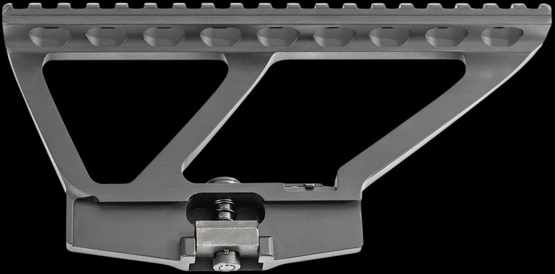 Arsenal SM13 AK Side-Rail Picatinny Scope Mount Low-Profile CNC Aluminum 7.5 in Rail
