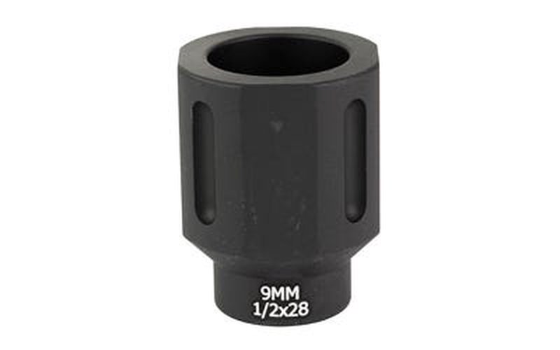 Battle Arms Development HEX FLASHCAN Blast Diverter 9MM 1/2X28 Threaded