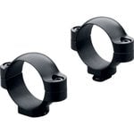 Leupold 49900 Standard Ring Set 1" Dia Medium Black Gloss