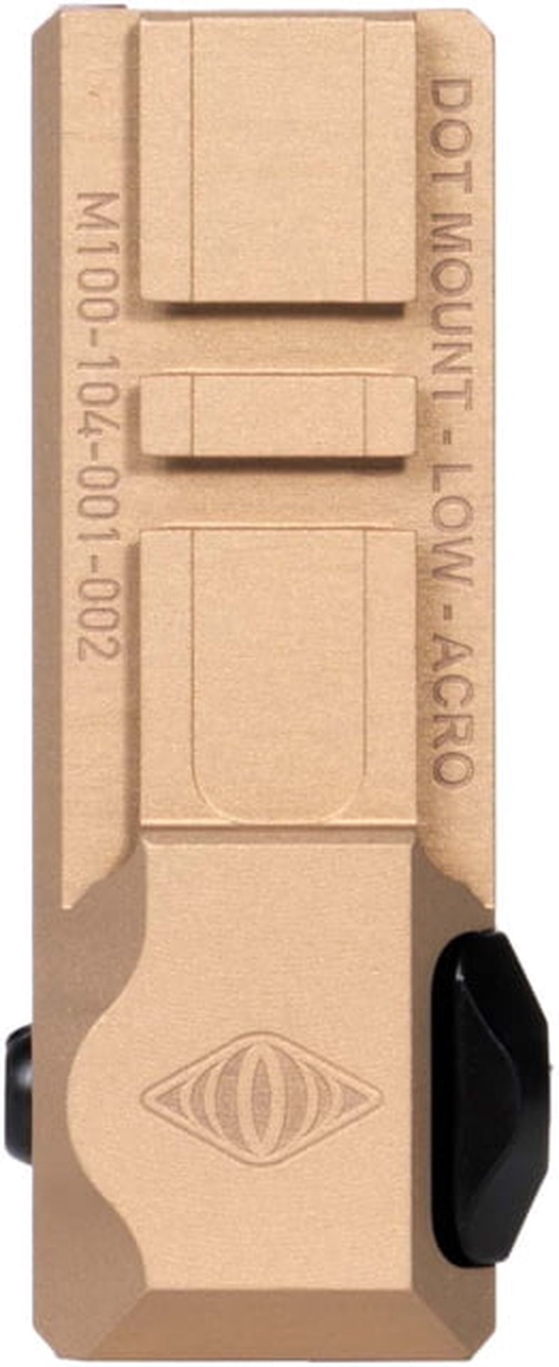 Reptilia MPS Low Red Dot Sight Mount for Aimpoint ACRO and Steiner Optics