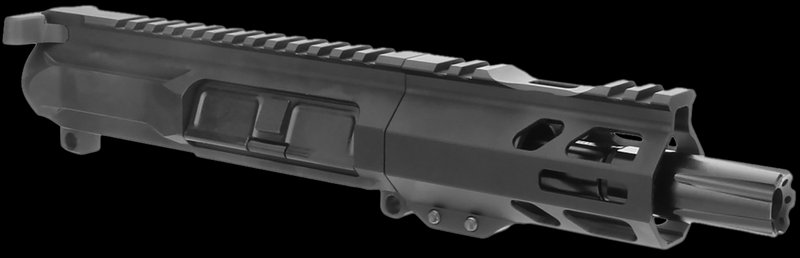 TacFire BU45ACP4 .45 ACP AR Upper Assembly 4" 5/8x24 with BCG