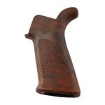 Hogue Overmolded Beavertail Grip for AR-15/M16, Red Lava - 15431